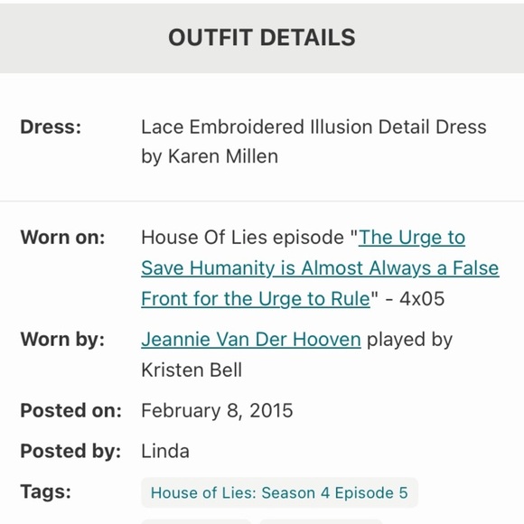 Karen Millen Dress - Lace Embroidered Illusion Detail - Picture 9 of 11